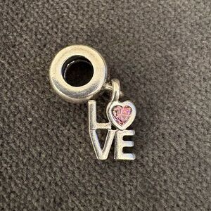 Pandora Love Charm